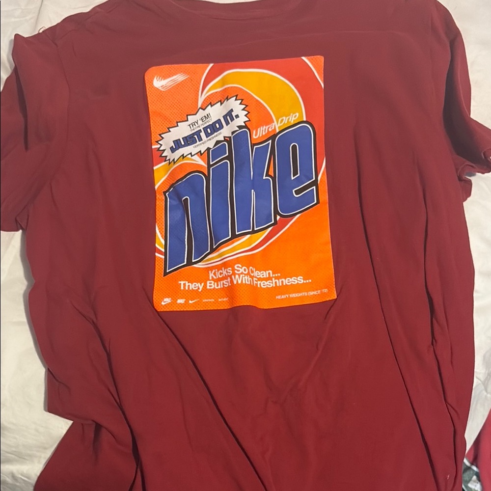 Nike Red Graphic T-Shirt